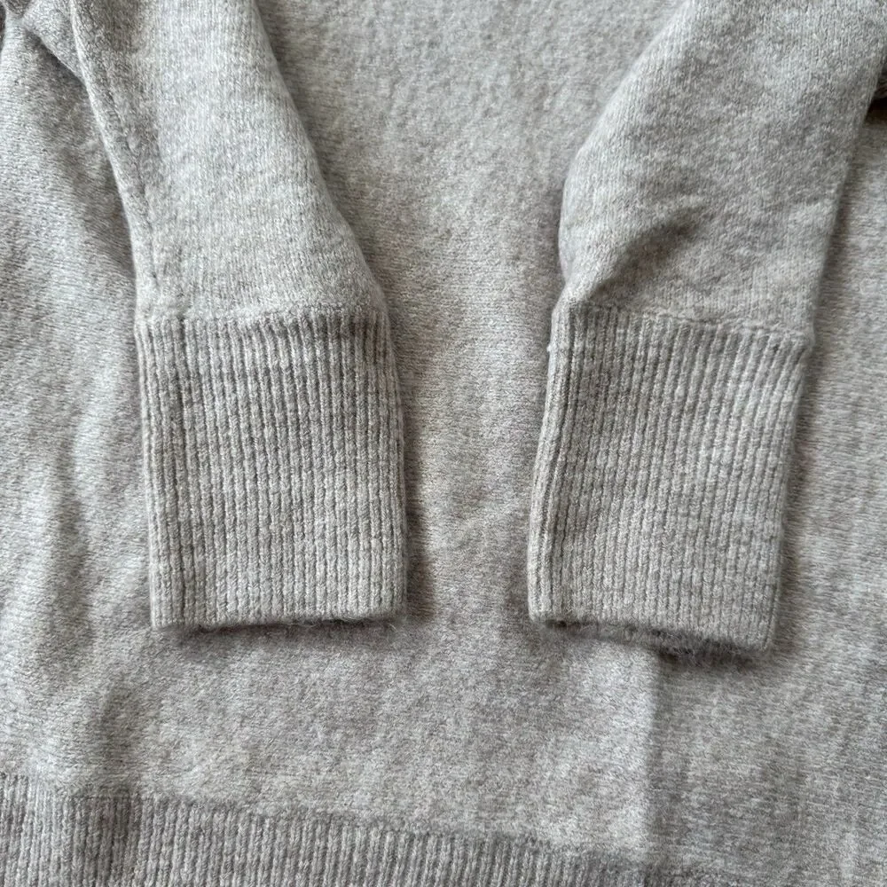 Magaschoni Beige Oversized Turtle Neck Soft Sweater Sz XS Western Soft And Cozy